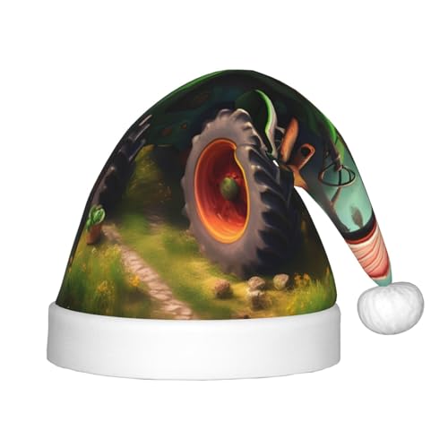 IRSHI Fantasy-Farm-Traktor-Mütze für Kinder, lustige und festliche Partykleidung für Weihnachten, Neujahr und festliche Feiertagsfeiern von IRSHI