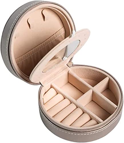 Schmuckbox Schmuckkästchen Schmuckschatulle Schmuckkästchen Mini-Schmuckkästchen Reise Tragbarer Schmuck-Organizer Kleiner Reisekoffer Niedlicher Aufbewahrungskoffer Schmuckkasten Schmuckkoffer ( Colo von IRYZE