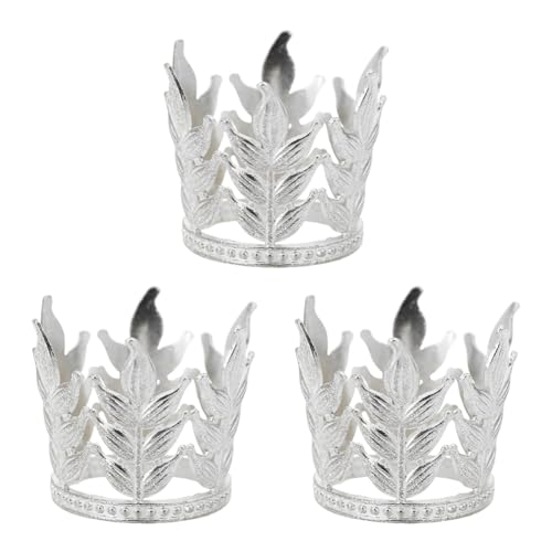 ISAKEN 3 Stücke Krone Tortenaufsatz, Crown Cake Topper Prinzessin Krone Kuchen Topper Dekoration Wiederverwendbare Kuchendeko Kleine Krone für Kinder Mädchen Frauen Dame ISAKEN 3 Stücke Krone Tortenaufsatz, Crown Cake Topper Prinzessin Krone Kuchen Topper Dekoration Wiederverwendbare Kuchendeko Kleine Krone für Kinder Mädchen Frauen Dame von ISAKEN