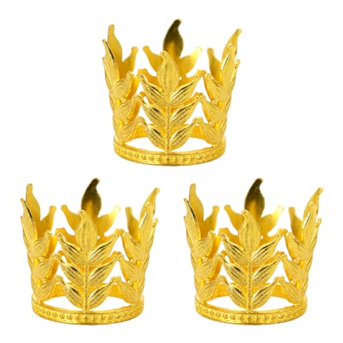 ISAKEN 3 Stücke Krone Tortenaufsatz, Crown Cake Topper Prinzessin Krone Kuchen Topper Dekoration Wiederverwendbare Kuchendeko Kleine Krone für Kinder Mädchen Frauen Dame ISAKEN 3 Stücke Krone Tortenaufsatz, Crown Cake Topper Prinzessin Krone Kuchen Topper Dekoration Wiederverwendbare Kuchendeko Kleine Krone für Kinder Mädchen Frauen Dame von ISAKEN