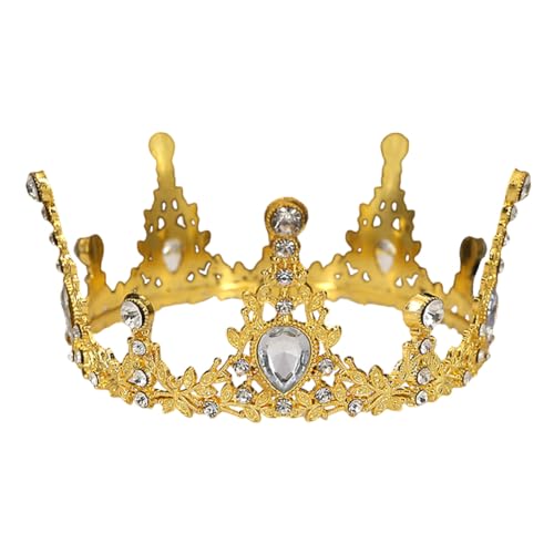 ISAKEN Crown Cake Topper Krone Kuchen Topper Dekoration Krone Tortenaufsatz Tortendeko Geburtstag Deko Krone Mit Strass Mini Krone Deko für Kinder Mädchen Frauen Dame ISAKEN Crown Cake Topper Krone Kuchen Topper Dekoration Krone Tortenaufsatz Tortendeko Geburtstag Deko Krone Mit Strass Mini Krone Deko für Kinder Mädchen Frauen Dame von ISAKEN