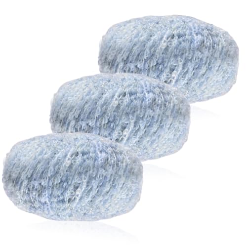 ISAKEN Handstrickgarn, 3 Rolle Sanftes Häkelgarn Strickgarn 200m Weiches und Voluminöses Garn DIY Strickgarn Häkelgarn Baumwolle für Stricken Häkeln und Basteln ISAKEN Handstrickgarn, 3 Rolle Sanftes Häkelgarn Strickgarn 200m Weiches und Voluminöses Garn DIY Strickgarn Häkelgarn Baumwolle für Stricken Häkeln und Basteln von ISAKEN