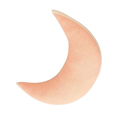 ISAKEN Nackenkissen in Mond Form, Kissen Mond Kissen Kinderzimmer Mondkissen Kinder Mondkissen Stillkissen Gefüllte Plüschmond Weiche Mond Kuscheltier Flauschiges Kuschelkissen für Junge Mädchen ISAKEN Nackenkissen in Mond Form, Kissen Mond Kissen Kinderzimmer Mondkissen Kinder Mondkissen Stillkissen Gefüllte Plüschmond Weiche Mond Kuscheltier Flauschiges Kuschelkissen für Junge Mädchen von ISAKEN