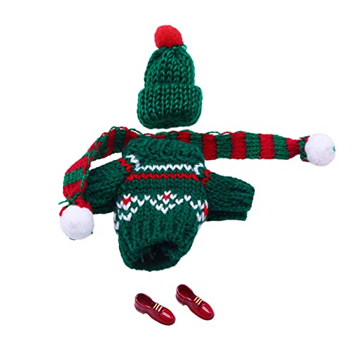 ISAKEN Weihnachten Puppenbekleidung, Mini Strick Weihnachtsmütze Und Schal 1:12 Weihnachten Puppe Kleidung Kostüm Kleine Weihnachtsmann Kappe Weihnachten Party Ornament ISAKEN Weihnachten Puppenbekleidung, Mini Strick Weihnachtsmütze Und Schal 1:12 Weihnachten Puppe Kleidung Kostüm Kleine Weihnachtsmann Kappe Weihnachten Party Ornament von ISAKEN