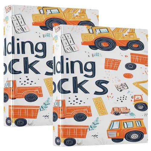 3 Ringbücher Notizbuch Binder Aktenordner Bausteine Bausteine Bauwagen für Dokumentenorganisation zu Hause, in der Schule oder im Büro 3 Ringbücher Notizbuch Binder Aktenordner Bausteine Bausteine Bauwagen für Dokumentenorganisation zu Hause, in der Schule oder im Büro von ISAOA