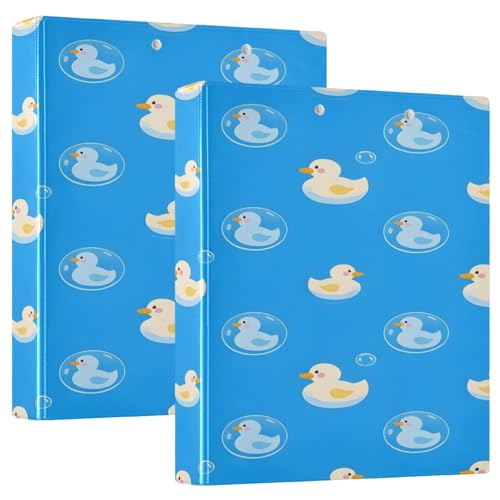 3 Ringbücher Notizbuch Binder Aktenordner Bubbles Blue Duck für Dokumentenorganisation zu Hause, in der Schule oder im Büro 3 Ringbücher Notizbuch Binder Aktenordner Bubbles Blue Duck für Dokumentenorganisation zu Hause, in der Schule oder im Büro von ISAOA