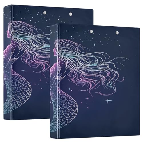 3 Ringbücher Notizbuch Binder Aktenordner Lila Helle Quallen Meerjungfrau für Dokumentenorganisation zu Hause, in der Schule oder im Büro 3 Ringbücher Notizbuch Binder Aktenordner Lila Helle Quallen Meerjungfrau für Dokumentenorganisation zu Hause, in der Schule oder im Büro von ISAOA