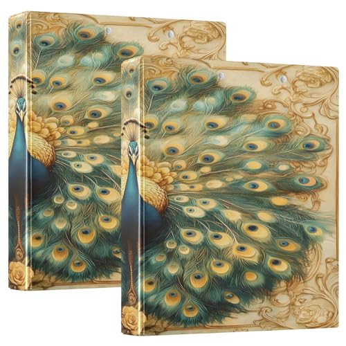 3 Ringbücher Notizbuch Binder Aktenordner Schöner Pfau für Dokumentenorganisation zu Hause, in der Schule oder im Büro 3 Ringbücher Notizbuch Binder Aktenordner Schöner Pfau für Dokumentenorganisation zu Hause, in der Schule oder im Büro von ISAOA