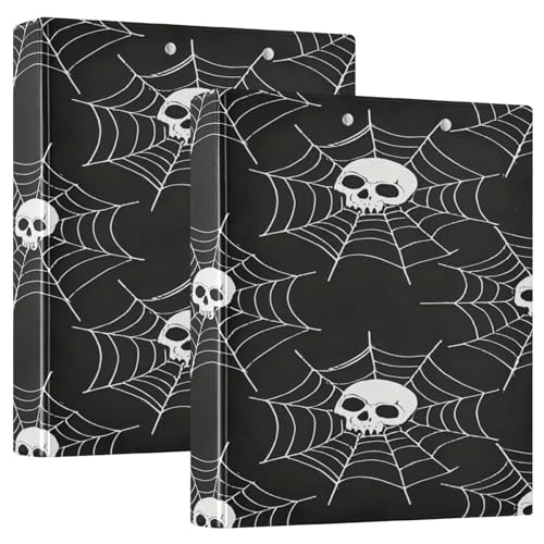 3 Ringbücher Notizbuch Binder Aktenordner Totenkopf Webmuster für Dokumentenorganisation zu Hause, in der Schule oder im Büro 3 Ringbücher Notizbuch Binder Aktenordner Totenkopf Webmuster für Dokumentenorganisation zu Hause, in der Schule oder im Büro von ISAOA