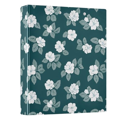 Gardenia Ringbuch mit 3 Ringen, 3,8 cm, rund, Sichtbuch, für 200 Dokumente, für Zuhause, Schule, Büro, Weiß / Grün Gardenia Ringbuch mit 3 Ringen, 3,8 cm, rund, Sichtbuch, für 200 Dokumente, für Zuhause, Schule, Büro, Weiß / Grün von ISAOA