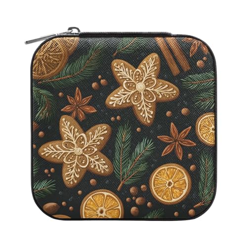 ISAOA Retro-Schmuckkästchen mit Zitronenscheiben, klein, tragbar, Reise-Schmuckschatulle, PU-Leder, Schmuck-Reise-Organizer, Aufbewahrungsbox, Ringe, Ohrringe, Halsketten, Aufbewahrungsbox für Damen ISAOA Retro-Schmuckkästchen mit Zitronenscheiben, klein, tragbar, Reise-Schmuckschatulle, PU-Leder, Schmuck-Reise-Organizer, Aufbewahrungsbox, Ringe, Ohrringe, Halsketten, Aufbewahrungsbox für Damen von ISAOA