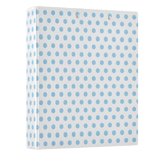 Ringbuch mit 3 Ringen, 3,8 cm, rund, für 200 Dokumente, für Zuhause, Schule, Büro, Hellblau Ringbuch mit 3 Ringen, 3,8 cm, rund, für 200 Dokumente, für Zuhause, Schule, Büro, Hellblau von ISAOA