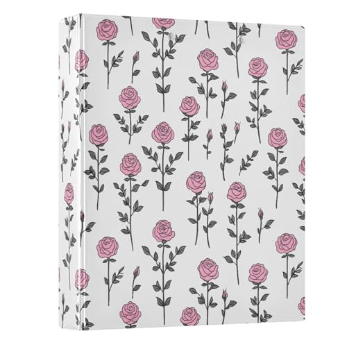Ringbuch mit 3 Ringen, 3,8 cm, rund, für 200 Dokumente, für Zuhause, Schule, Büro Ringbuch mit 3 Ringen, 3,8 cm, rund, für 200 Dokumente, für Zuhause, Schule, Büro von ISAOA