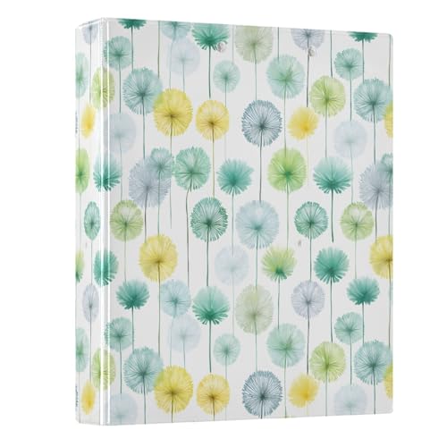 Ringbuch mit 3 Ringen, Aquarell-Pusteblumen-Design, 3,8 cm, rund, für 200 Dokumente, für Zuhause, Schule, Büro Ringbuch mit 3 Ringen, Aquarell-Pusteblumen-Design, 3,8 cm, rund, für 200 Dokumente, für Zuhause, Schule, Büro von ISAOA
