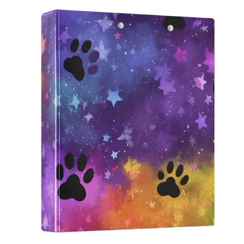 Ringbuch mit 3 Ringen, bunt, 3 cm, rund, für 200 Dokumente, für Zuhause, Schule, Büro, 3,8 cm, Schwarz Ringbuch mit 3 Ringen, bunt, 3 cm, rund, für 200 Dokumente, für Zuhause, Schule, Büro, 3,8 cm, Schwarz von ISAOA