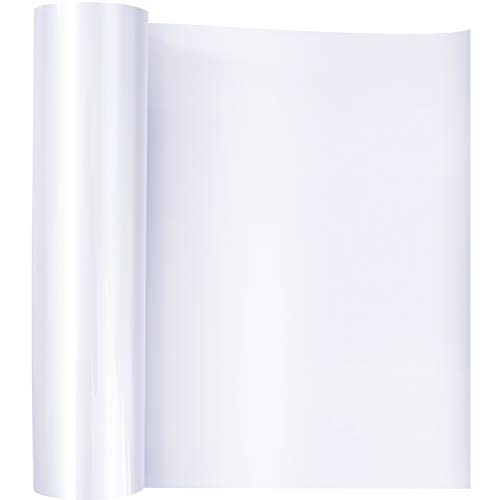 ISIYINER Wärmeübertragung Folie Weiß Vinylfolie 1 Roll Aufbügelbare Bügelfolie Plotterfolie Textil Flexfolie für T-Shirts DIY Kleidung Hitzepresse Cricut Hüte Craft Sublimation 30.5cm x 100cm ISIYINER Wärmeübertragung Folie Weiß Vinylfolie 1 Roll Aufbügelbare Bügelfolie Plotterfolie Textil Flexfolie für T-Shirts DIY Kleidung Hitzepresse Cricut Hüte Craft Sublimation 30.5cm x 100cm von ISIYINER