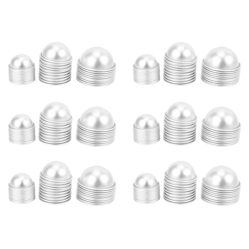 ISKDJBJG 180 Stuecke Ball Form Set, 3 Groesse Form & Badebomben Druecken Fuer DIY Zubehoer von ISKDJBJG