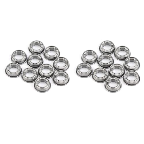 ISKDJBJG 20 Stück Flansch Lagerung ID 6Mm AD 10Mm MF106ZZ Mini GrößE Rostfreier Stahl U Typ Rillen Scheibe Wenig Lärm PräZision ISKDJBJG 20 Stück Flansch Lagerung ID 6Mm AD 10Mm MF106ZZ Mini GrößE Rostfreier Stahl U Typ Rillen Scheibe Wenig Lärm PräZision von ISKDJBJG