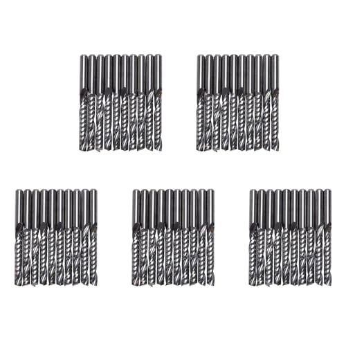 ISKDJBJG 50 Stücke Cnc Fräser 3,175X22 mm Einzelne Flöte Spiral Carbid Cnc Fräser Fräser ISKDJBJG 50 Stücke Cnc Fräser 3,175X22 mm Einzelne Flöte Spiral Carbid Cnc Fräser Fräser von ISKDJBJG