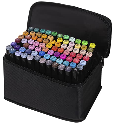ISO TRADE Twin Tip Textmarker Dual Tip Permanent Sketch Marker 80 Farben für Künstler Erwachsene Kinder Zeichnen Malen Basteln 14185, Menge:80 Stück ISO TRADE Twin Tip Textmarker Dual Tip Permanent Sketch Marker 80 Farben für Künstler Erwachsene Kinder Zeichnen Malen Basteln 14185, Menge:80 Stück von ISO TRADE