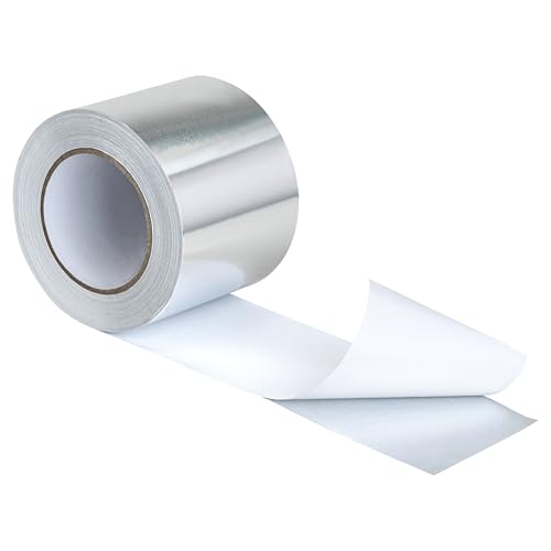 ISOLATECH Aluminium Klebeband hitzebeständig 100mm x 45m Rolle Alu Klebeband - Abdichten, Dämmen und Isolieren von Leitungen, Schläuchen und Rohren ISOLATECH Aluminium Klebeband hitzebeständig 100mm x 45m Rolle Alu Klebeband - Abdichten, Dämmen und Isolieren von Leitungen, Schläuchen und Rohren von ISOLATECH