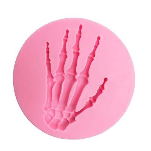 Halloween Silikonform Schädel Hand Horror Modellierung Form DIY Backdekoration Form für Backskelett Halloween Silikonform Schädel Hand Horror Modellierung Form DIY Backdekoration Form für Backskelett von ISOYTERO