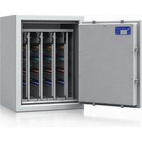 ISS safe4key Schlüsseltresor grau mit 192 Haken Doppelbartschloss ISS safe4key Schlüsseltresor grau mit 192 Haken Doppelbartschloss von ISS