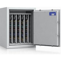 ISS safe4key Schlüsseltresor grau mit 440 Haken Doppelbartschloss ISS safe4key Schlüsseltresor grau mit 440 Haken Doppelbartschloss von ISS