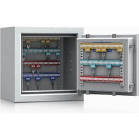 ISS safe4key Schlüsseltresor grau mit 64 Haken Doppelbartschloss ISS safe4key Schlüsseltresor grau mit 64 Haken Doppelbartschloss von ISS