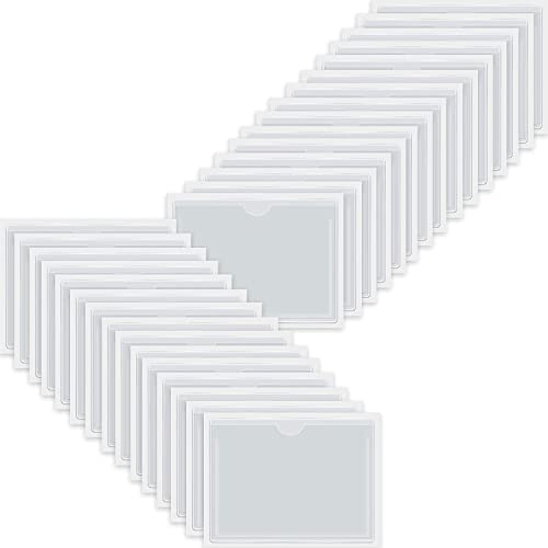 ISTOVO 30 StüCk Selbstklebende Business Visitenkarten FäCher mit Oben Offen zum Laden, Karten Halter zum Organisieren und SchüTzen Von Karten ISTOVO 30 StüCk Selbstklebende Business Visitenkarten FäCher mit Oben Offen zum Laden, Karten Halter zum Organisieren und SchüTzen Von Karten von ISTOVO