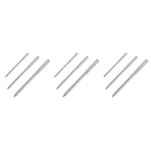 ISTOVO 9 Stück Reifen-Bits, verschiedene Größen, Reifenreparatur, Hartmetall-Frässtifte, Reifenflicken, Steckschneider, Drahtschneider, Reibahle, Bohrer ISTOVO 9 Stück Reifen-Bits, verschiedene Größen, Reifenreparatur, Hartmetall-Frässtifte, Reifenflicken, Steckschneider, Drahtschneider, Reibahle, Bohrer von ISTOVO