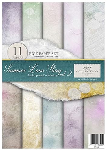 ITD Collection RP062 Decoupage, Summer Love Story 2, 21 x 30 x 0,15 cm von ITD Collection