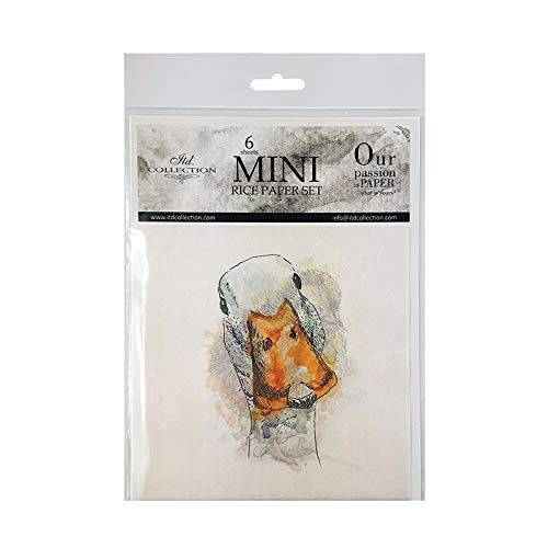ITD Collection RSM002 Mini Reispapier, 14,8 x 14,8 cm von ITD Collection