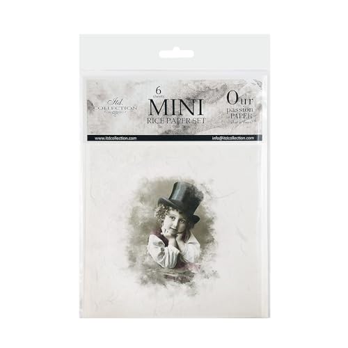ITD Collection RSM021 Mini Reispapier, 14,8 x 14,8 cm von ITD Collection