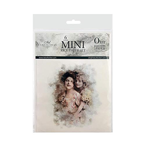 ITD Collection RSM022 Mini Reispapier, 14,8 x 14,8 cm von ITD Collection