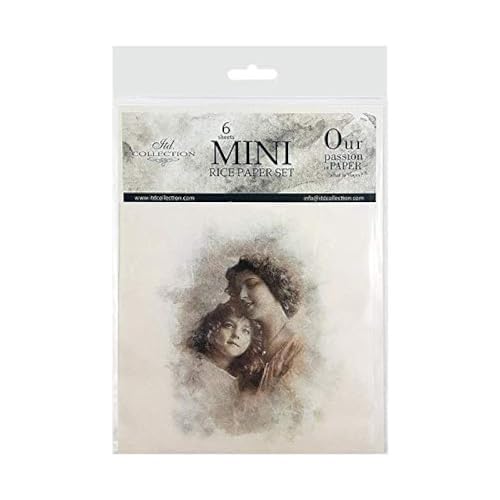 ITD Collection RSM023 Mini Reispapier, 14,8 x 14,8 cm von ITD Collection
