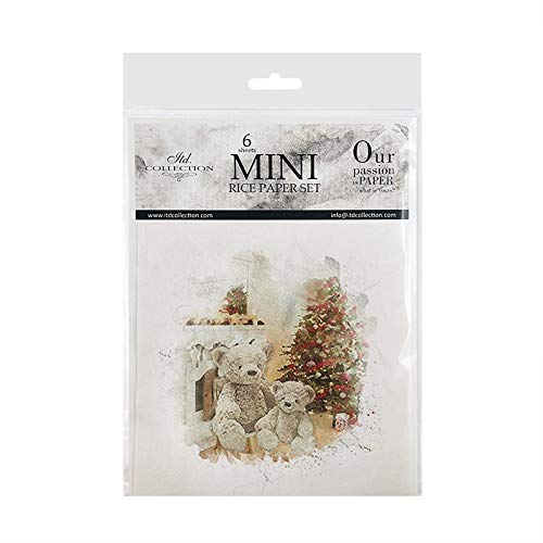 ITD Collection RSM025 Mini Reispapier, Papier, 14,8 x 14,8 cm von ITD Collection