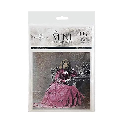 ITD Collection RSM036 reispapier, Papier, 14,8 x 14,8 cm von ITD Collection