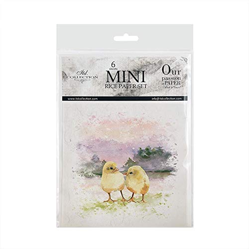 ITD Collection RSM037 reispapier, Papier, 14,8 x 14,8 cm von ITD Collection