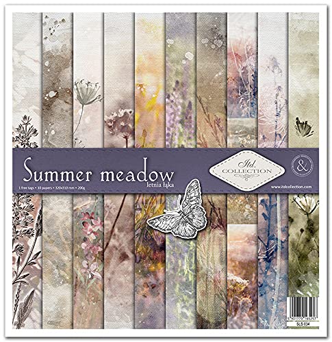 ITD Collection - Decoupage Papier Paket - Decopatch Papier 310 x 320 mm - Scrapbooking - Dekorpapier für DIY Alben Bullet Journals (SLS-034) von ITD Collection