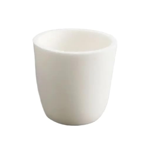 1 Stück Aluminiumoxid-Keramiktiegel for Schmelzen und Gießen – 5–500 ml Fassungsvermögen, Korund-Porzellantiegel for das Labor(150ml) von ITITI