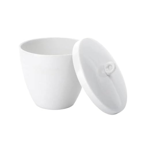 1 Stück Hochtemperatur-Keramiktiegel aus Aluminiumoxid – 20 ml/30 ml/50 ml/70 ml for Schmelzen, Gießen und for Laborexperimente(30ml) von ITITI