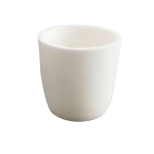 1 Stück Tiegel aus hochdichtem Aluminiumoxid – 200 ml, 500 ml, 1000 ml | Langlebiger Keramik-Aschetiegel for das Labor(30ml) von ITITI