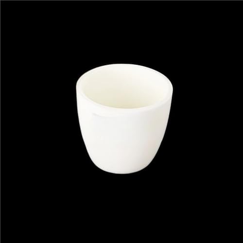 1 Stück bogenförmiger Aluminiumoxidtiegel for Schmelzen von Metallen – for Labor- und Gießereizwecke, 10/20/25 ml, verstärkte Optionen verfügbar(100ml) von ITITI