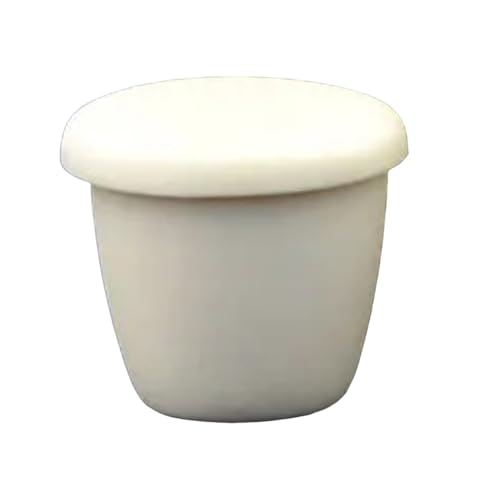 1 Stück bogenförmiger Korund-Aluminiumoxid-Tiegel – 5 ml, 10 ml, 15 ml, 200 ml – wiederverwendbare industrielle Schmelzform mit Deckel(Model1) von ITITI
