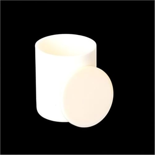 1 Stück hochdichte zylindrische Aluminiumoxidformen mit Deckel, 0,8 bis 70 ml industrieller Schmelztiegel for das Labor(30 x 30mm x 13) von ITITI