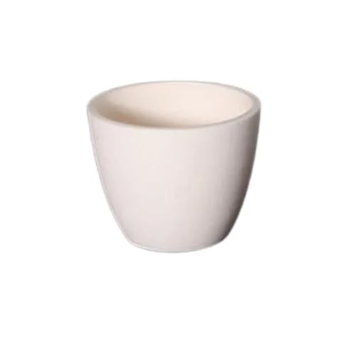 1 Stück hochdichter Aluminiumoxid-Korund-Tiegel ohne Deckel – 5 ml bis 500 ml for Laborexperimente und Metallschmelzen(8ml) von ITITI