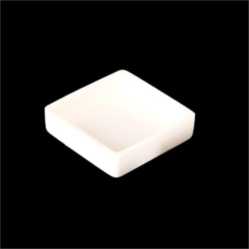 1 Stück hochdichter Aluminiumoxidtiegel for Schmelzen von Metall – quadratisches/rechteckiges Gerät, 0,9 bis 185 ml Fassungsvermögen(50x50x25mmx40) von ITITI