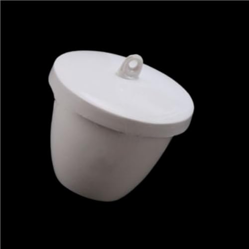 1 Stück hochfester Keramiktiegel 200 ml/300 ml mit Deckel – ideal for die Metallveredelung und den Laborgebrauch(200ml) von ITITI