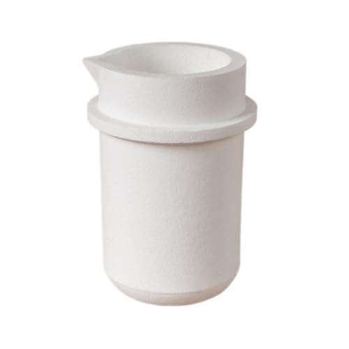 1 Stück leichter Schmelztiegel aus Quarzsilikat – 1/2 kg Platingussform for Industrieöfen(1kg) von ITITI